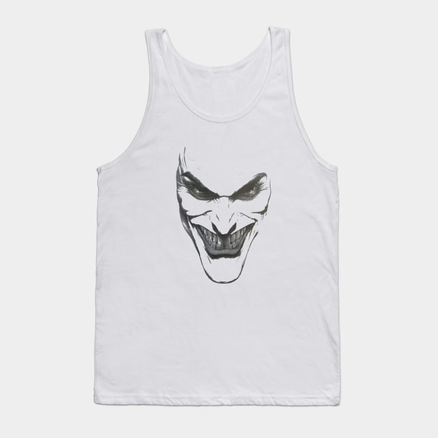 Evil face Tank Top by Vick Debergh